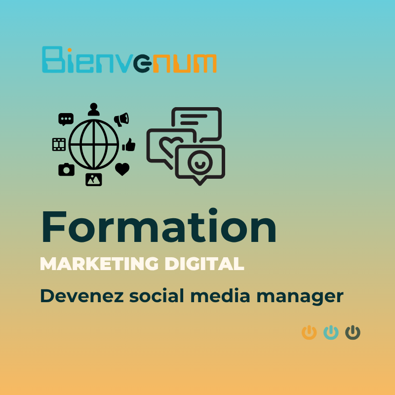 Formation social media manager